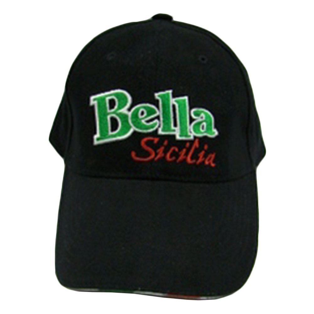 Bella Sicilia Baseball Cap Black