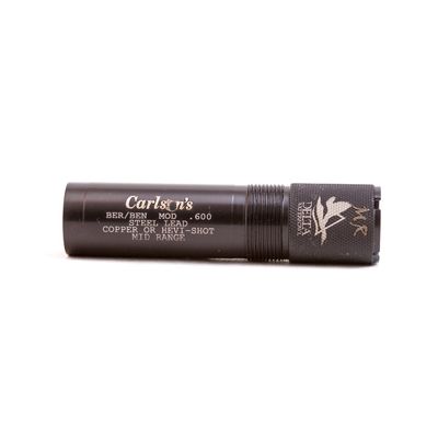 Carlsons, Beretta Benelli Mobil 20 Gauge Extended Super Steel Shot Choke Tube, Mid Range, .600 Diameter