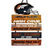FOCO Denver Broncos NFL Mancave Team Logo Man Cave Hanging Wall Sign view 1