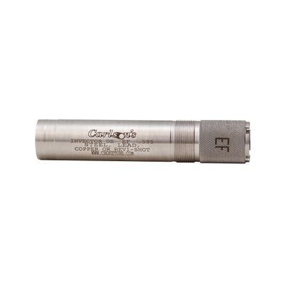 Carlson's Choke Tubes 20 Gauge for Browning Invector DS [ Extra-Full | 0.595 Diameter ] Stainless Steel | Sporting Clays Choke Tube | Made in USA