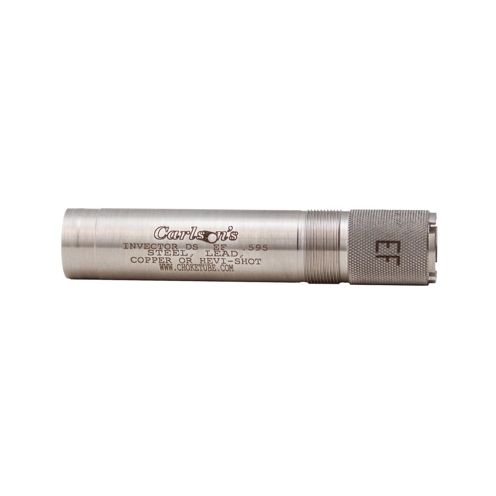 Carlson's Choke Tubes 20 Gauge for Browning Invector DS [ Extra-Full | 0.595 Diameter ] Stainless Steel | Sporting Clays Choke Tube | Made in USA
