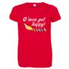 Womens Come On Get Happy Partridge HQ Tee-Red-XL view 1