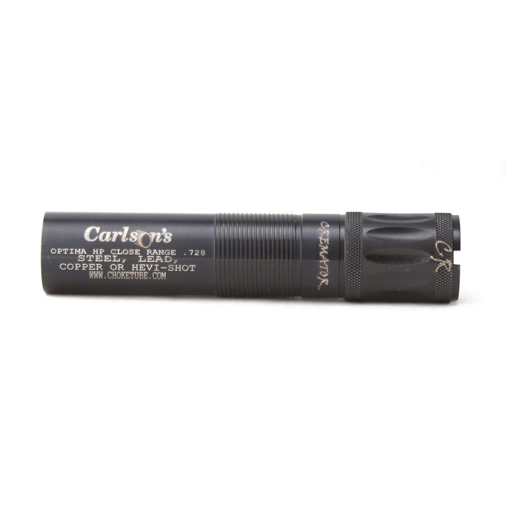 Carlson's Choke Tubes 12 Gauge for Beretta Optima HP [ Close Range | 0.728 Diameter ] Blued Steel | Cremator Non-Ported Waterfowl Choke Tube | Made in USA