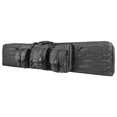 NcStar CVDC2946U-55 Double Carbine Case, 55" Urban Gray, Large