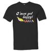 Mens Come On Get Happy Partridge HQ Tee-Black-XXL view 1