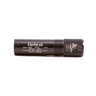 Carlson's Choke Tubes 20 Gauge Compatible for Beretta Benelli Mobil [ Long Range | 0.590 Diameter ] Blued Steel | Delta Waterfowl Extended Choke Tube | Made in USA