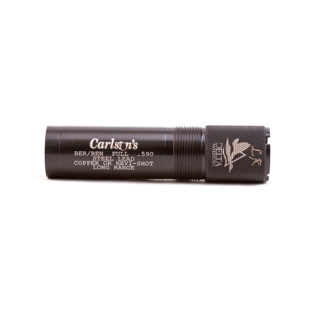 Carlson's Choke Tubes 20 Gauge Compatible for Beretta Benelli Mobil [ Long Range | 0.590 Diameter ] Blued Steel | Delta Waterfowl Extended Choke Tube | Made in USA