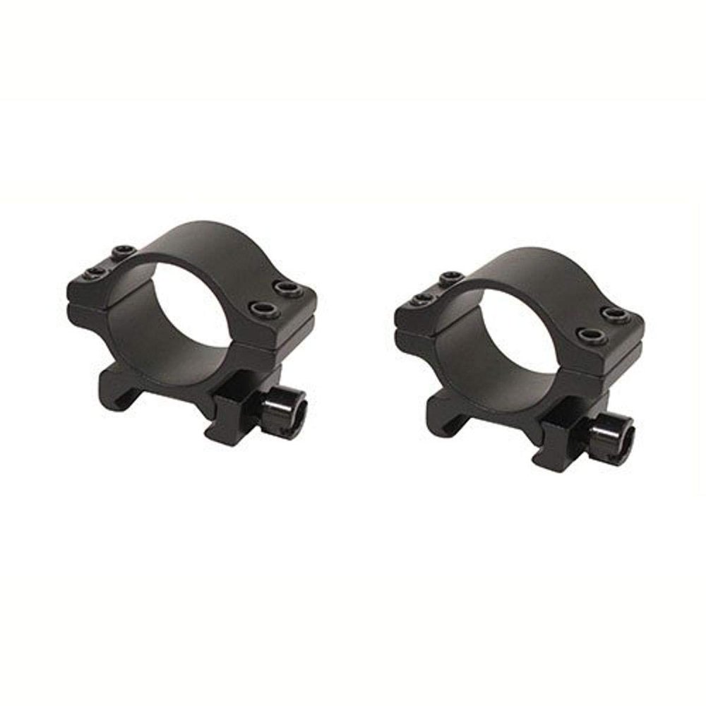 Tasco TS00701 Aluminum Picatinny-Style Rings, 1", Low, Matte Black, Clam Package