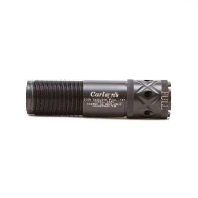 CARLSON'S Choke Tubes 10 Gauge for Browning Invector [ Full | 0.745 Diameter ] Stainless Steel | Ported Sporting Clays Choke Tube | Made in USA