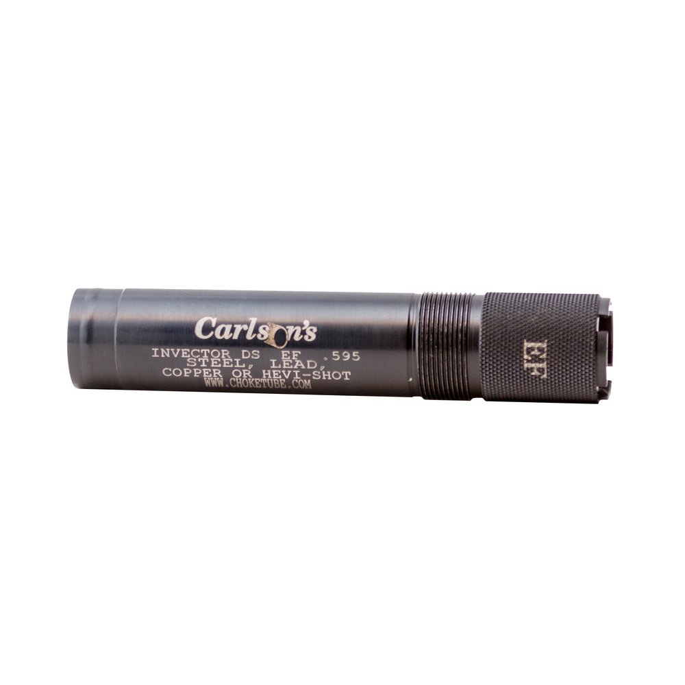Carlsons Choke Tubes 20 Gauge for Browning Invector DS [ Extra-Full | 0.595 Diameter ] Blued Steel | Blued Sporting Clays Choke Tube | Made in USA
