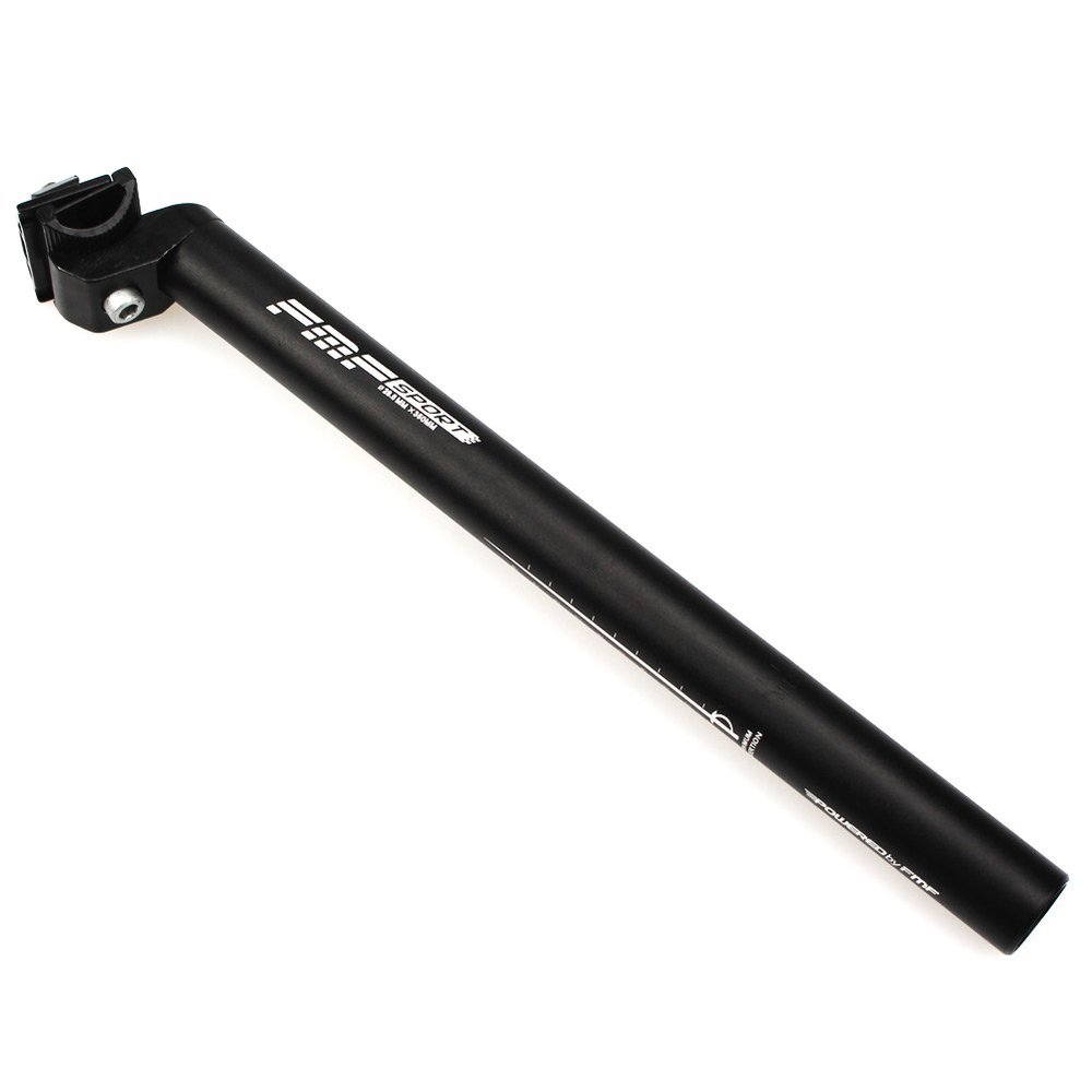 Bike Seat Post 28.6mm x 350mm FOMTOR Bicycle Alumium Adjustable Seatpost for MTB Road Bike BMX