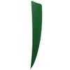 CHINA AMIER ARCHERY Arrow Feathers 4" Turkey Feather Arrow Fletching Feather Peltate Right Wing Natural Vanes (Blue) view 4