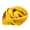 Dolores Kids Soft Knitted Scarf Fashion Solid Color Infant Toddler Warm Scarves Muffler Winter Wrap Shawl Yellow view 1