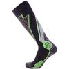 Pure Athlete High Performance Wool Ski Socks - Thermal Warm Merino Wool OTC Sock, Men Women (1 Pair - Black/Grey/Neon Green, Small) view 1