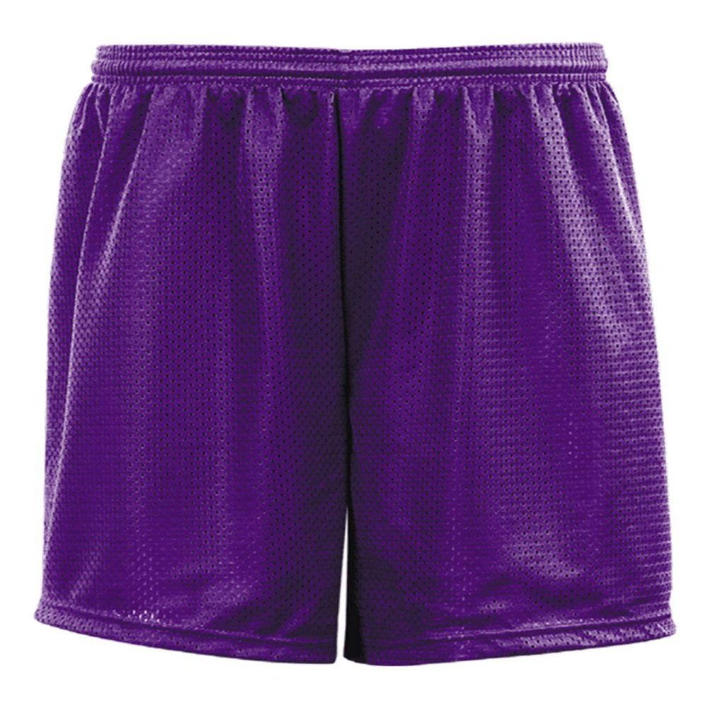 C2 Sport 5209 Youth Mesh 6" Short Purple S