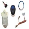 Blade 5 PC Electric FOIL Set - Foil, Lame, Mask, Mask Connector, Body Cord (Large, Right) view 1