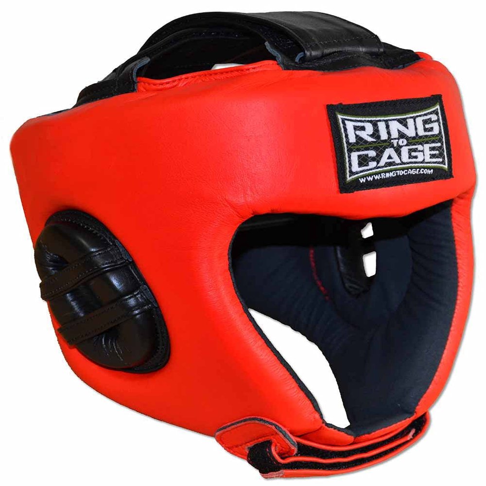 Amateur Competition Boxing Headgear - 3 Colors (Red, Medium)