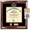 AllGiftFrames CSUMB Diploma Frame with Personalized Engraved California State University Monterey Bay Custom Degree Frame Logo Insignia Certificate Framing Case Graduation Gift College Campus Picture view 1