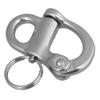 Stainless Steel Rigging Sailing Boat Yacht Marine Hard Fixed Bail Snap Shackle (53mm) view 4