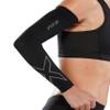 2XU Unisex Flex Run Compression Arm Sleeves Black/Gray X-Small view 1