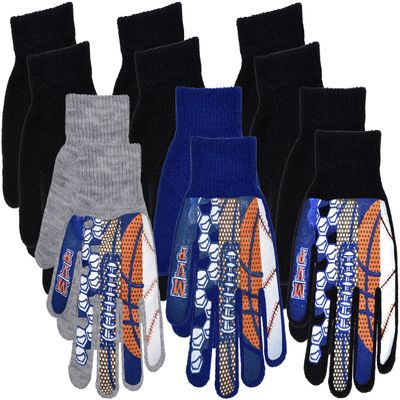 Polar Boys MVP Sports Warm Knit Glove, B6b1567 Blue, OSFM