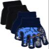 Polar Wear Boys Scary Skeleton Monster Knit Glove Set For Winter (B6B1568 Monster Navy2) view 2
