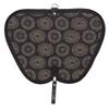 American West Hand Tooled Handcrafted 100% Genuine Leather Padded Gun Case for Men and Women | Annie's Secret Collection | Western (Black) view 2