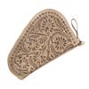 American West Hand Tooled Handcrafted 100% Genuine Leather Padded Gun Case for Men and Women | Annie's Secret Collection | Western (Sand) view 1