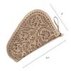 American West Hand Tooled Handcrafted 100% Genuine Leather Padded Gun Case for Men and Women | Annie's Secret Collection | Western (Sand) view 3