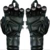 Epic Leather Gym Gloves with Built in 2" Wide Wrist Wraps Best Grip & Design for Weightlifting Power Lifting Bodybuilding & Strength Training Workout Exercises (RED, X-Small 6 5/8" - 7") view 4