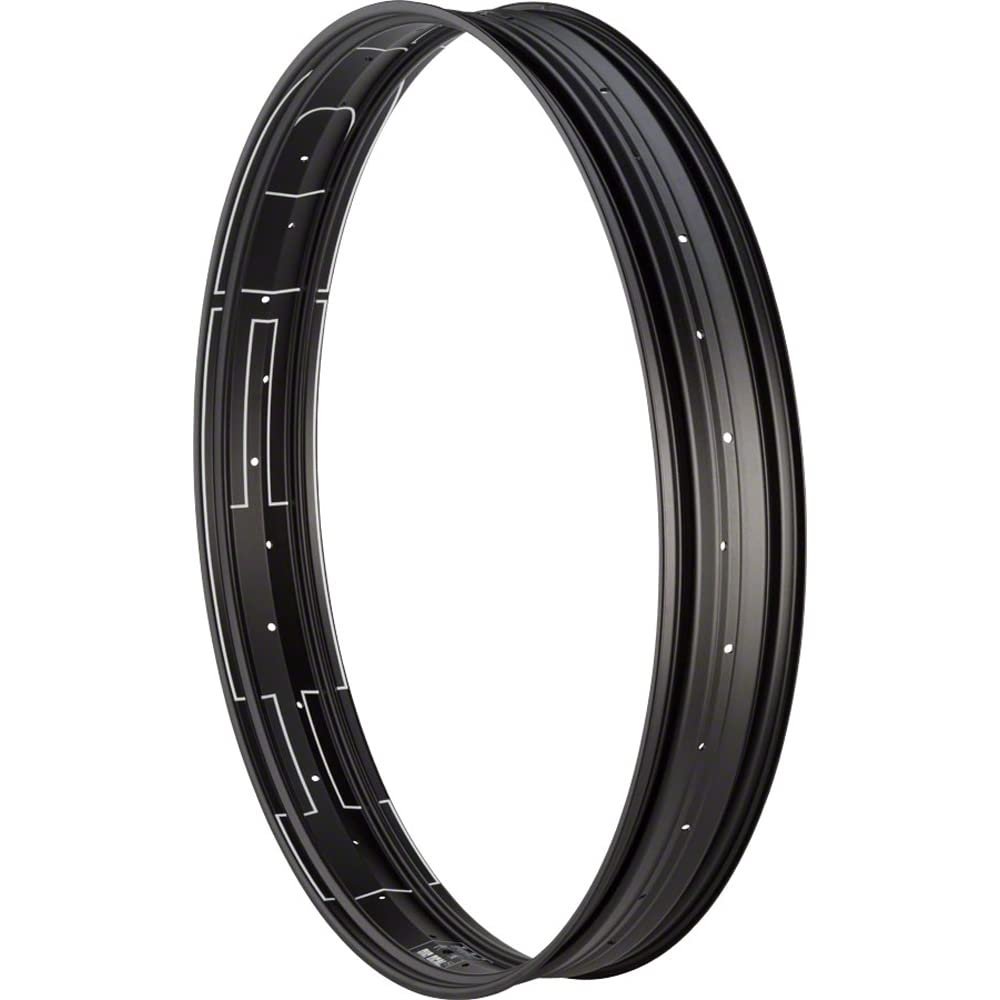 HED Big Alloy Deal 80mm Clincher Rim 27.5" 32h, Black