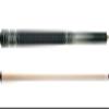 Action Black & White BW15 with New Tec-Relon Grip Pool Cue Stick with 12 pieces of Master Billiard Chalk (18) view 2