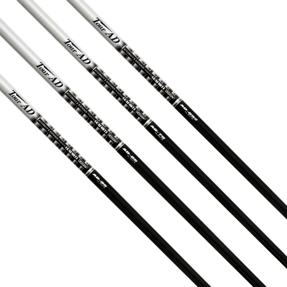 Graphite Design Tour AD-55 Iron Shafts - .355 Taper Tip - Choose Flex (8 Iron - 36.5", Regular)