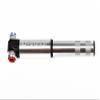 Panaracer BMP-22AEZ-S Air Pump, Portable One-Touch Pump, Compatible with Schrader and Presta Valves, Silver view 2