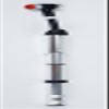 Panaracer BMP-22AEZ-S Air Pump, Portable One-Touch Pump, Compatible with Schrader and Presta Valves, Silver view 3
