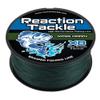 Reaction Tackle Braided Fishing Line - 8 Strand Moss Green 200LB 500yd view 1