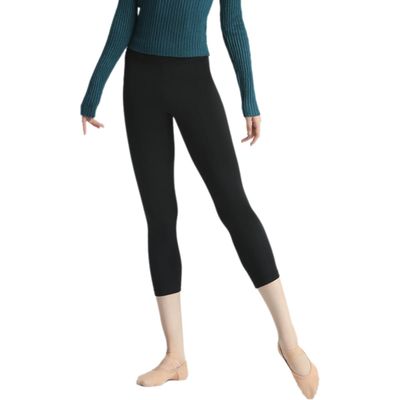 117124007 Fabric Urban Black Jazz Dance Studio Yoga Pants for Women