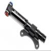 Panaracer BMP-22AEZ-B Bicycle Air Pump, One-Touch Installation, Portable Pump, Compatible with Rice/Buddha, Black, Lightweight view 1