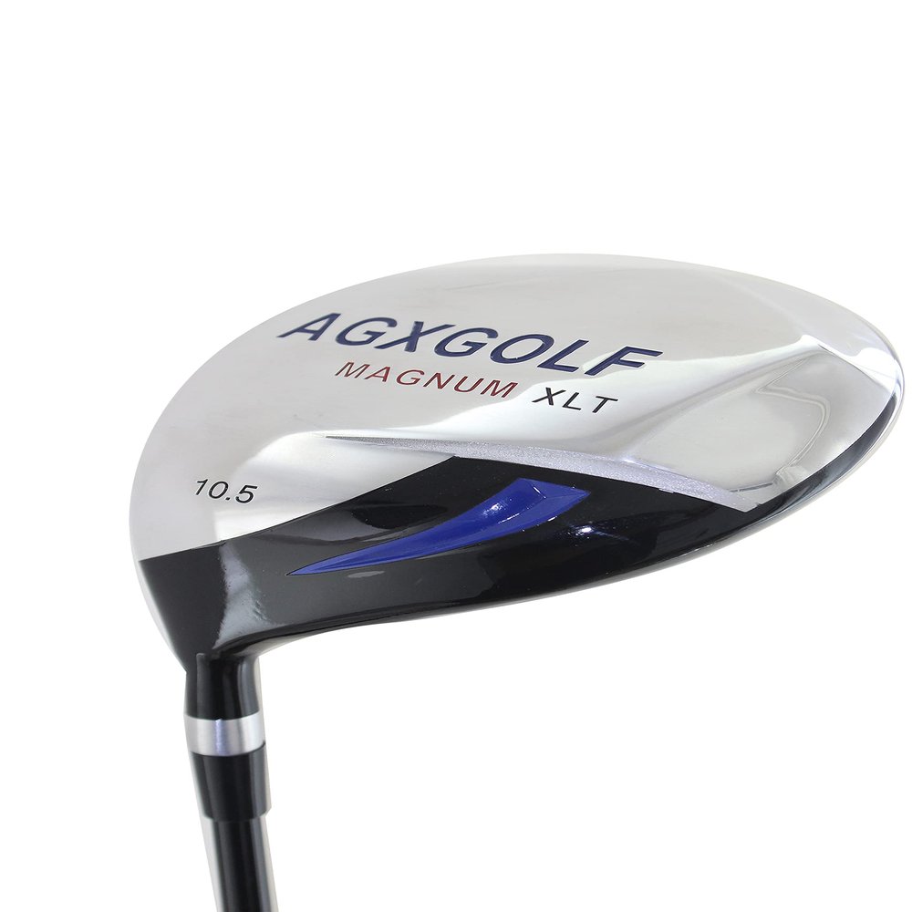 AGXGOLF Ladies Left Hand Regular Length (44 inch) Magnum 460cc 10.5 Degree Driver wLady Flex Graphite Shaft + Head Cover Made in USA!