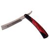 Dark Side Blades - Razor Style Folding Pocket Knife  Satin Finish Stainless Steel Blade w/Red & Black Grim Reaper Design Aluminum Handle, EDC, Shave, Shaving, Fantasy, Collectible, DS-016RD view 4