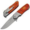 China Made CN300414-BRK Fireglow Linerlock A/O view 1