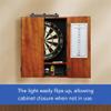 Viper Shadow Buster LED Dartboard Light - Cabinet-Mounted Dartboard Illumination System with Energy-Efficient LEDs, with AC Adapter view 2