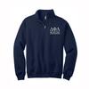 Delta Phi Lambda Zip Pullover Sweatshirt (S) view 1
