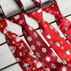 Spring Notion Boy's Printed Microfiber Christmas Theme Pretied Zipper Tie, Large Round Penguins view 4