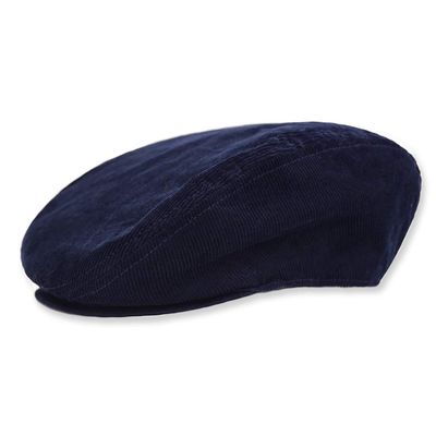 Keepersheep Boys Newsboy Cap, Baby Boys Ivy Driving Flat Cap Hunter Hat, Toddler Kids Beret Hat (M/56 cm, Navy)