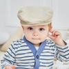 Keepersheep Boys Newsboy Cap, Baby Boys Ivy Driving Flat Cap Hunter Hat, Toddler Kids Beret Hat (M/56 cm, Navy) view 2