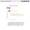 LEZYNE Micro Floor Drive Digital Hpg Gloss Black (1-MP-MFDR-V204HPDG) view 4
