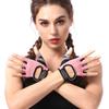 Anti-Slip Workout Gloves Designed for Men & Women Fitness Gloves Gym Gloves Weight Lifting Gloves Weight Training Gloves Weightlifting Gloves (Pink, XL) view 4