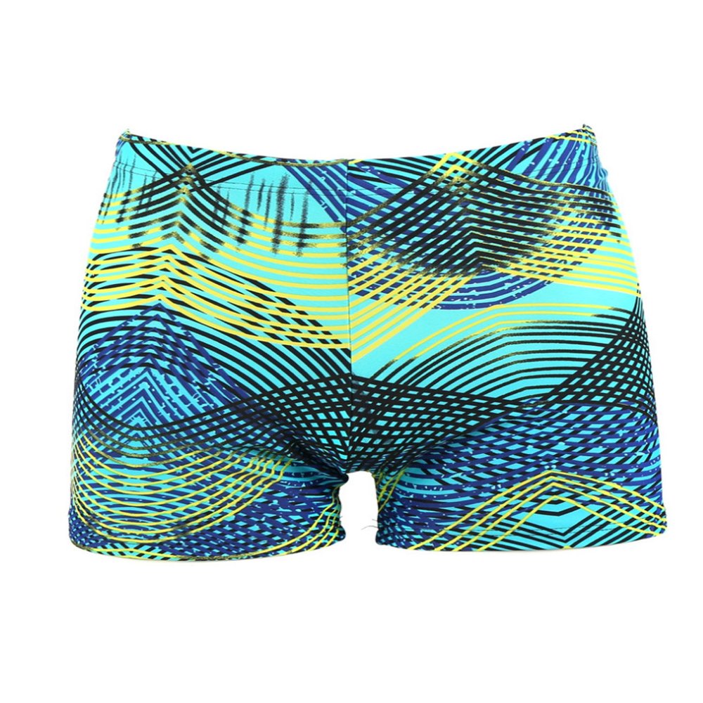 Letuwj Mens Swimwear Briefs Quadrilateral Beachwear Waist Elastic Multicolor 5 Large
