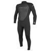 O'Neill Men's Reactor-2 3:2mm Back Zip Full Wetsuit, Lightweight Warmth and Flexibility for Surfing and All Water Activities, Black/Black, X-Large Short view 3